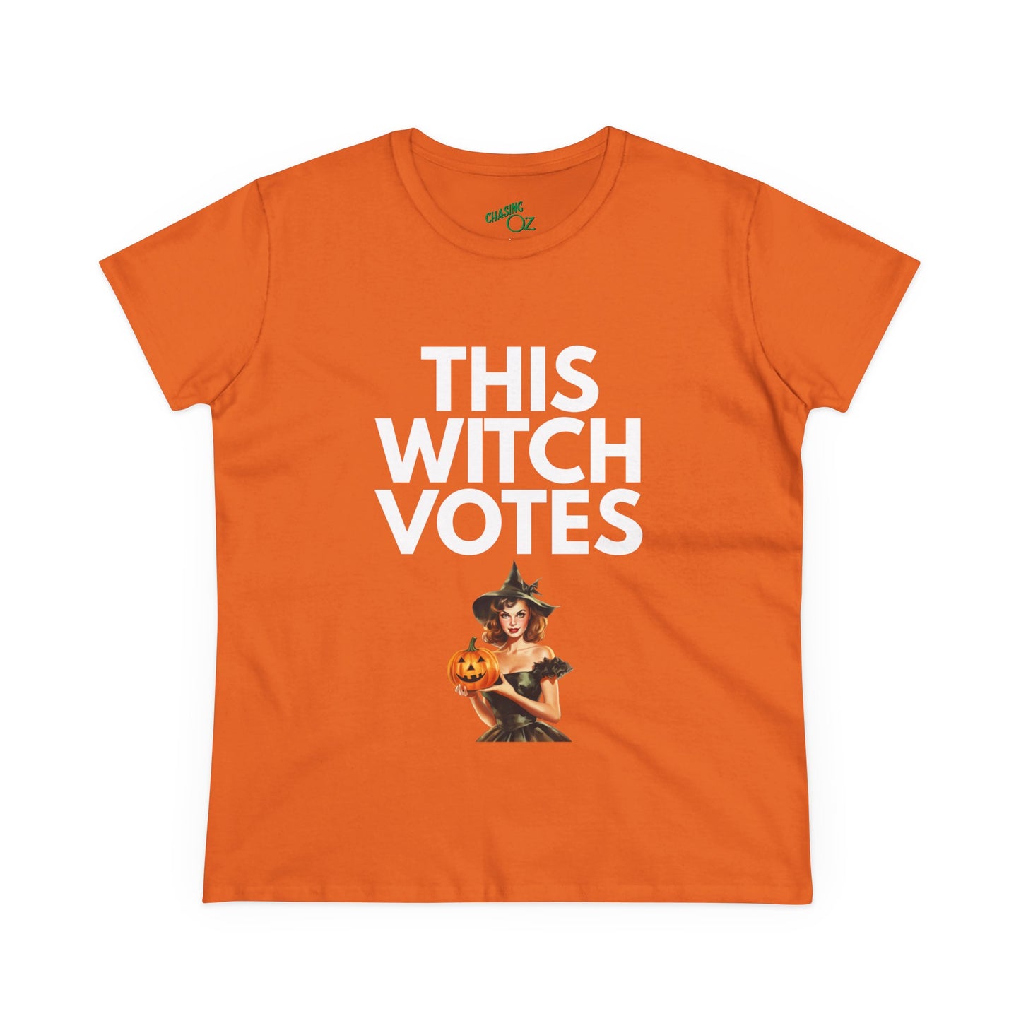 This Witch Votes - Womens Fitted Tee