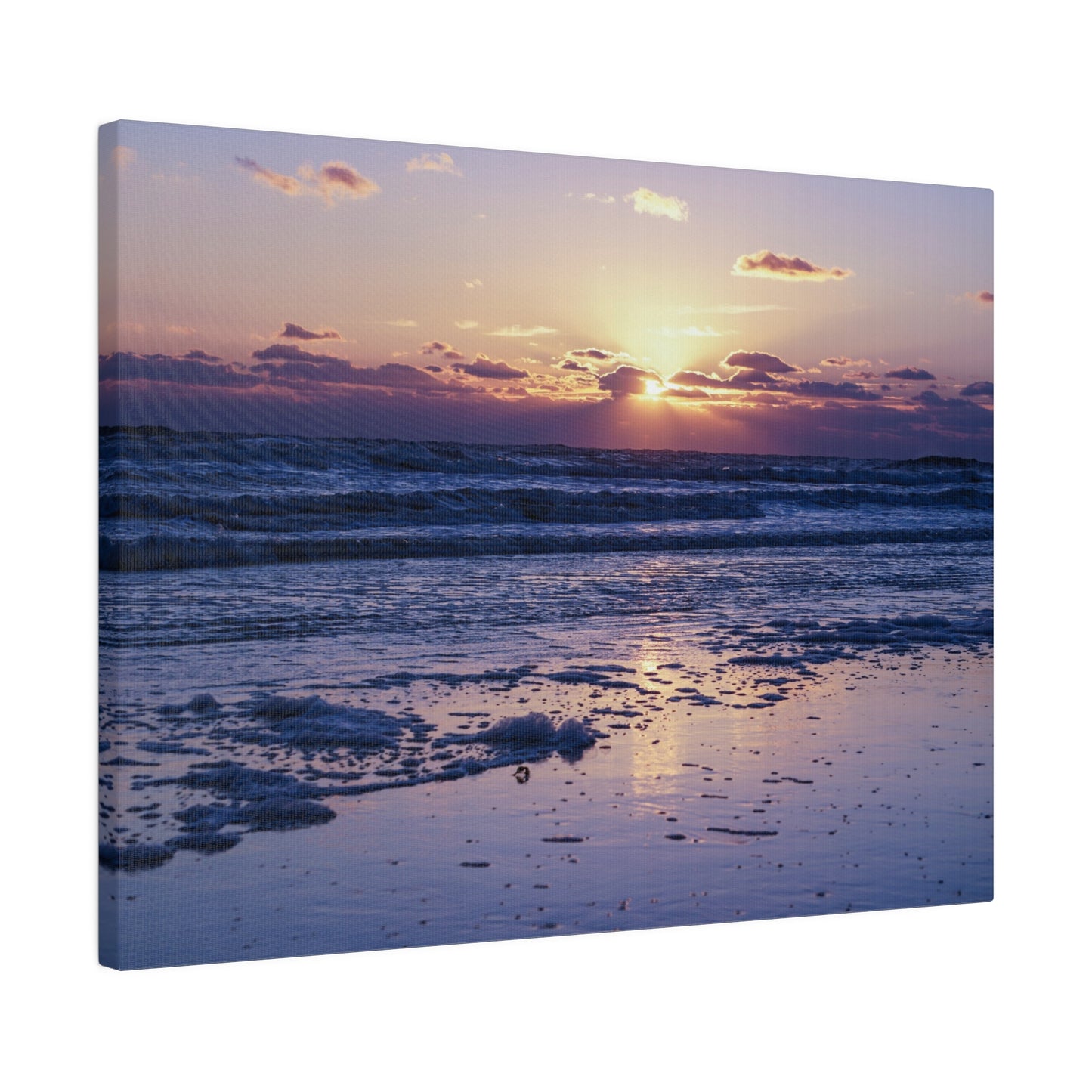 Chasing Oz Art Atlantic Sunrise Matte Canvas Stretched - 0.75"