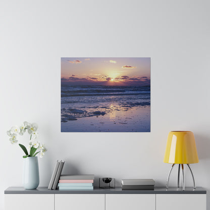 Chasing Oz Art Atlantic Sunrise Matte Canvas Stretched - 0.75"