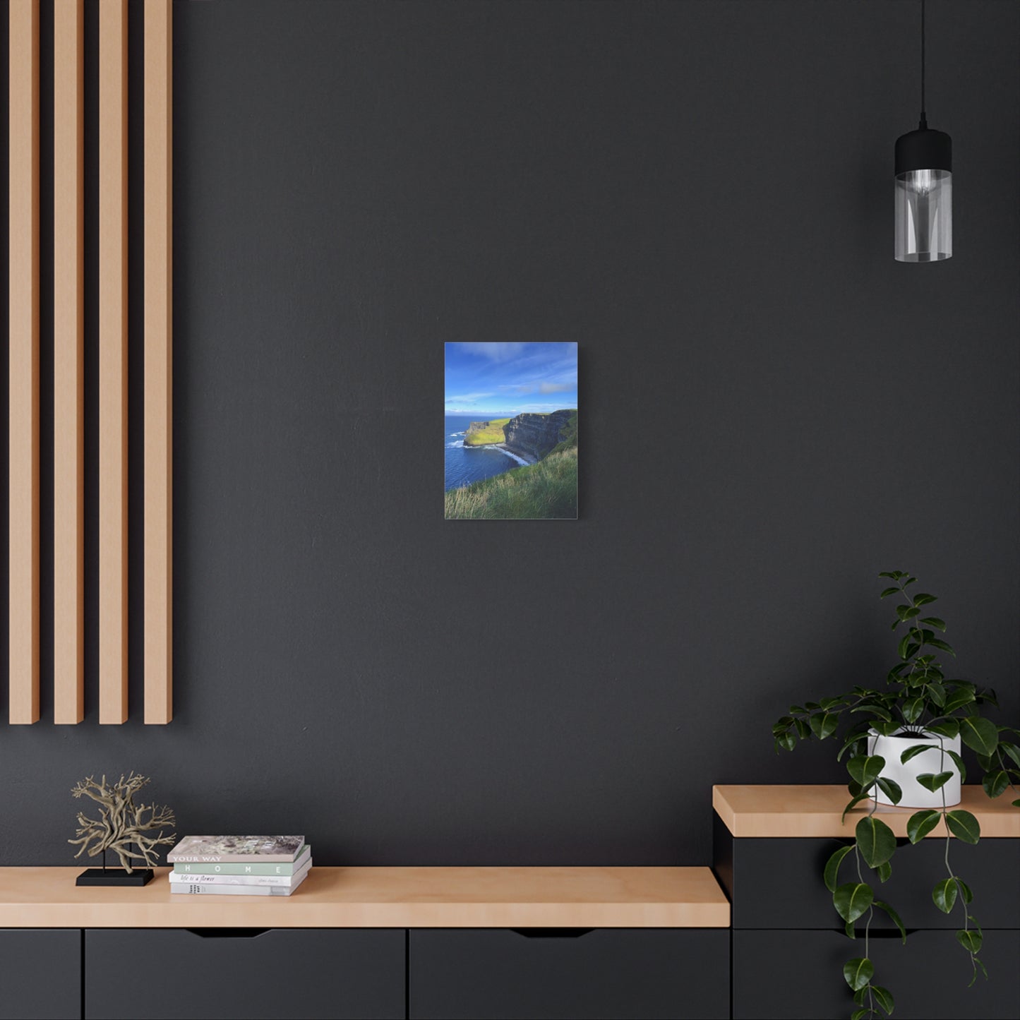 Cliffs of Moher Coastal Scene - Matte Stretched Canvas Print (1.25")
