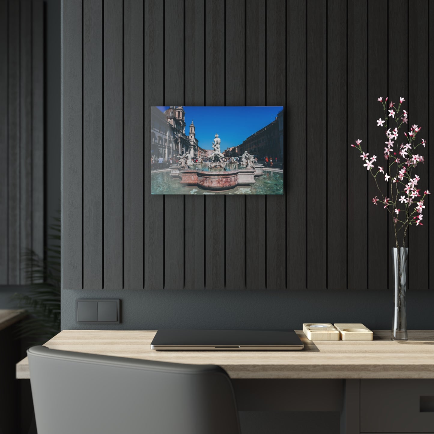 Chasing Oz Art Navona Square Fountain Acrylic Prints