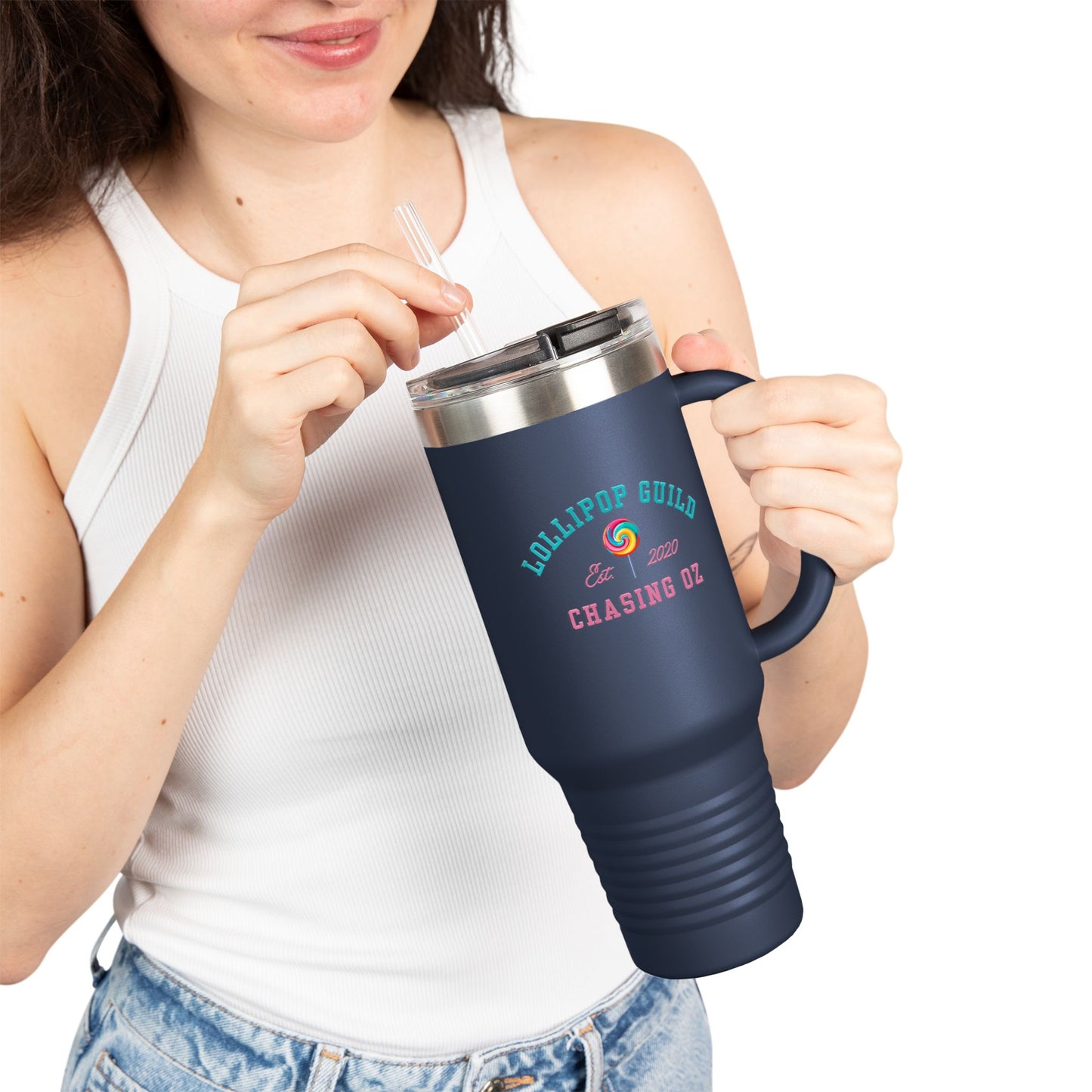 Chasing Oz Lollipop Guild - 40oz Insulated Travel Mug