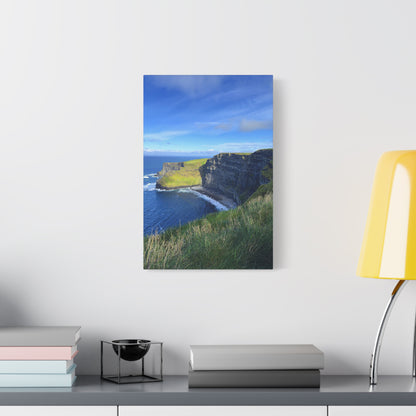 Cliffs of Moher Coastal Scene - Matte Stretched Canvas Print (1.25")