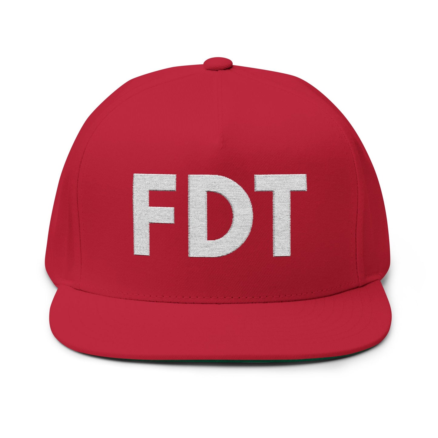 FDT - Embroidered Flat Bill Hat