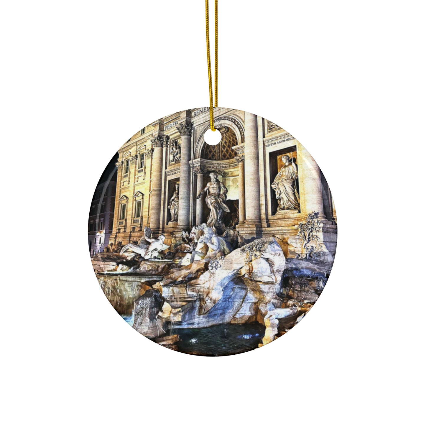 Trevi Fountain - Ceramic Ornament