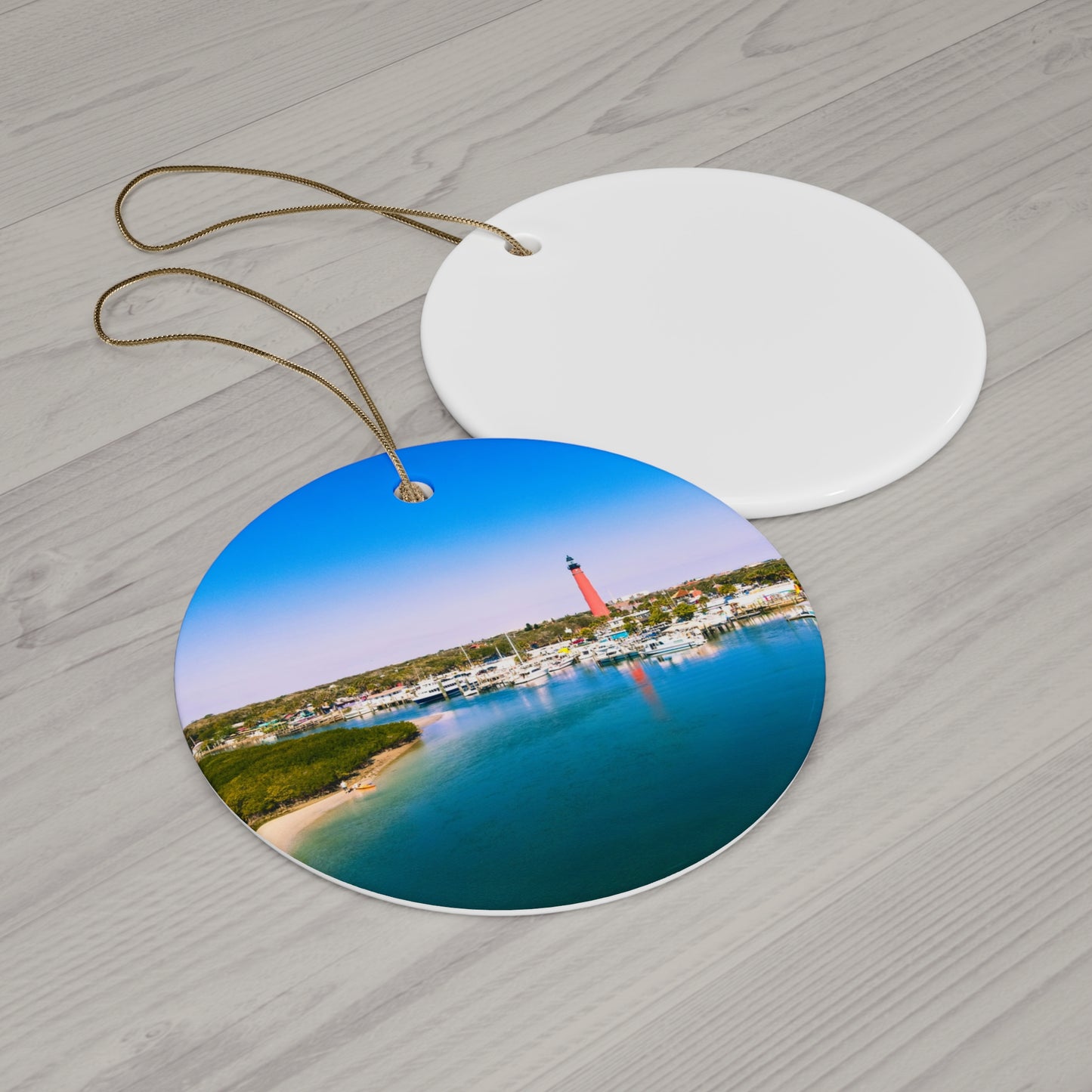 Ponce Inlet Lighthouse - Ceramic Ornament