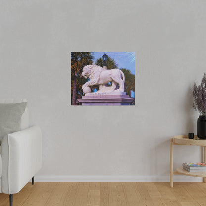 Chasing Oz Art Bridge of Lions St. Augustine Matte Canvas Stretched - 0.75"