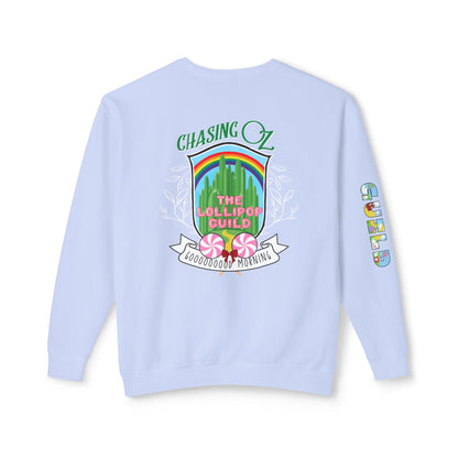 Lollipop Guild Logo on the Back - Unisex Crewneck Sweatshirt