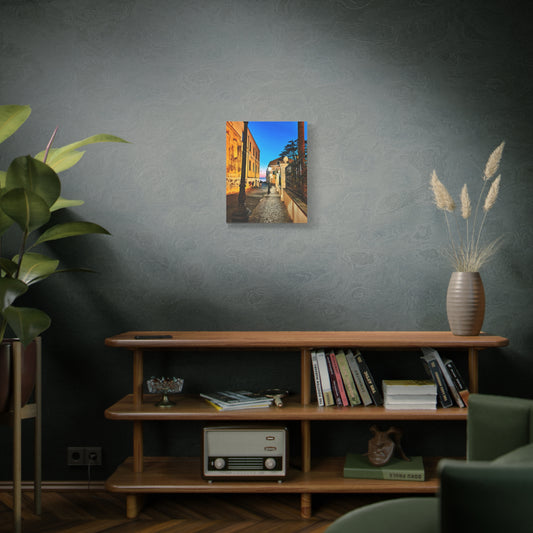 Sorrento Nights by Chasing Oz - Stretched Canvas Print