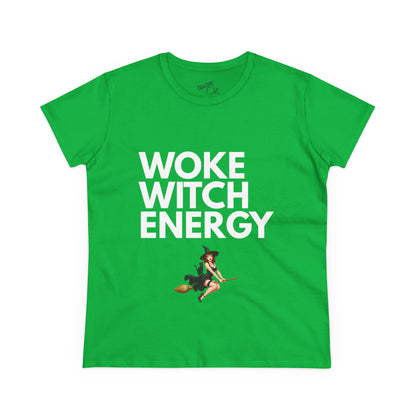 Woke Witch Energy - Womens Fitted Tee