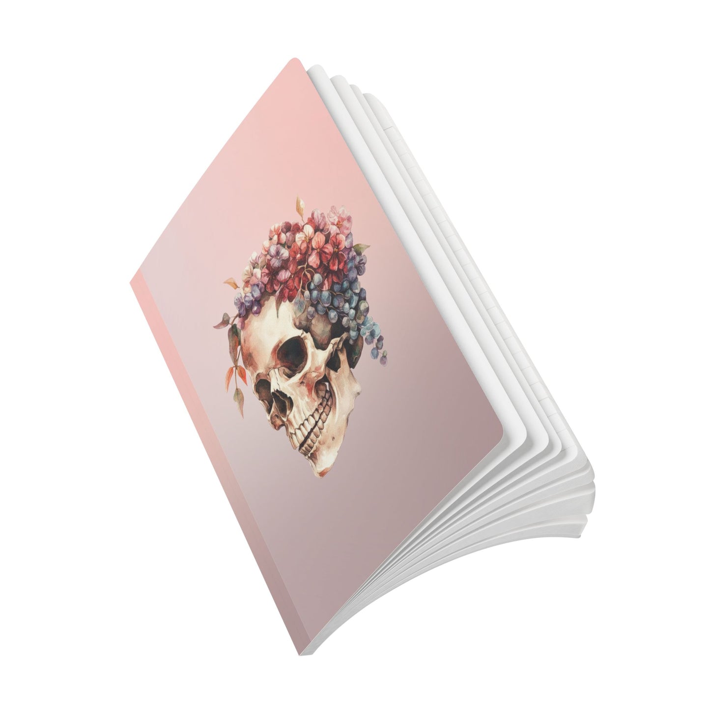 Floral Skull - Softcover Journal