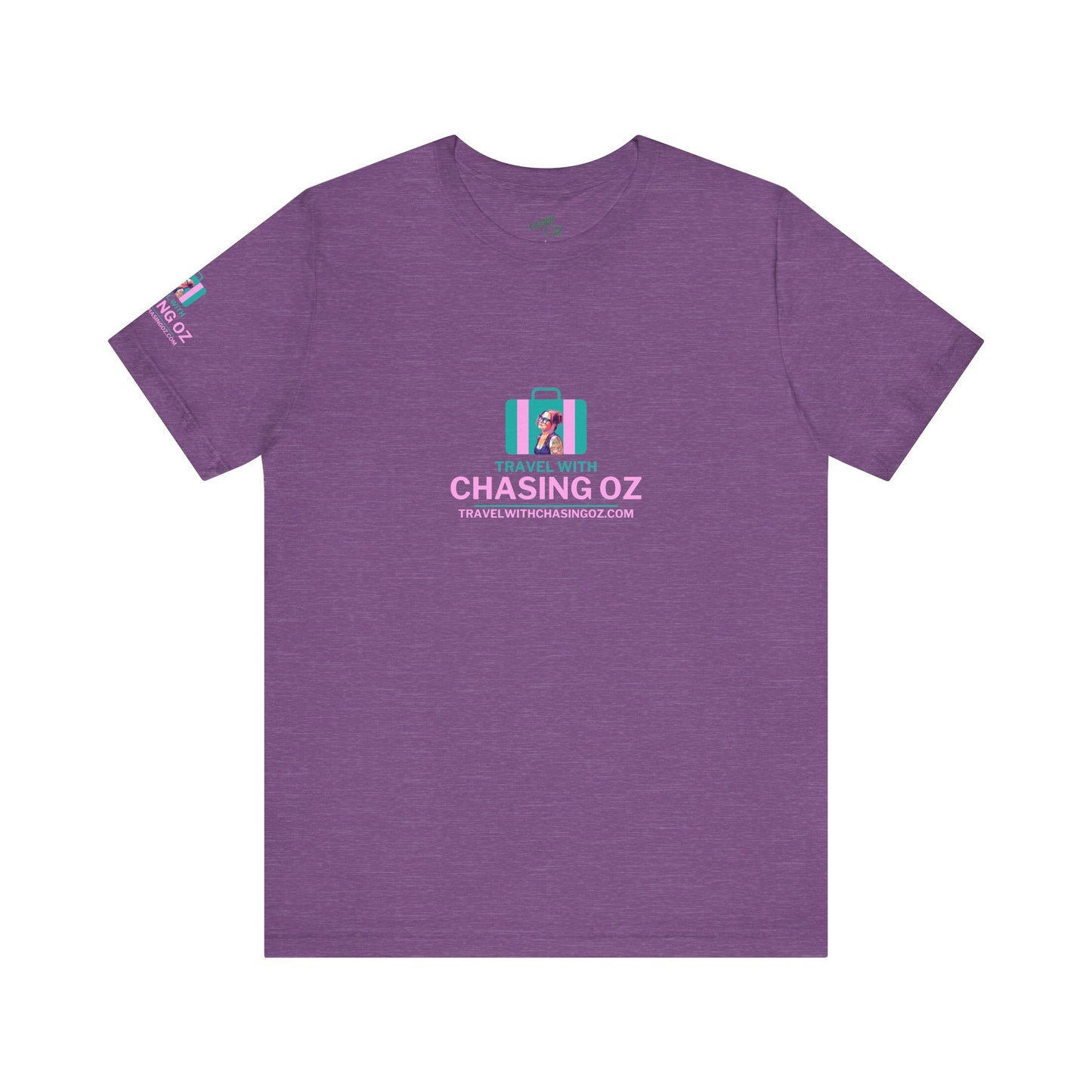 Travel with Chasing Oz - Unisex Jersey Tee