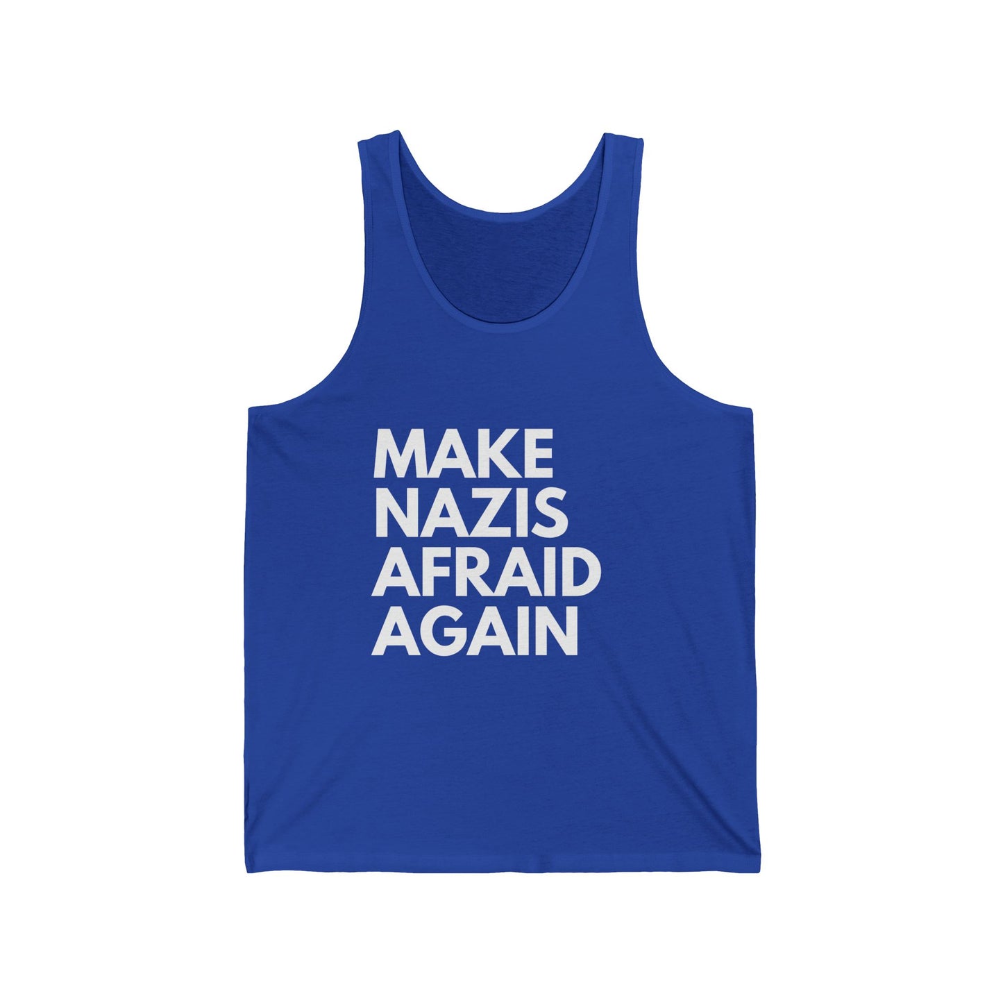 Nazi Lives Don't Matter - Unisex Jersey Tank Top