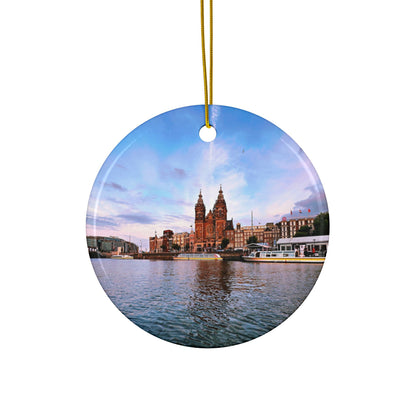 Central Station Amsterdam - Ceramic Ornaments