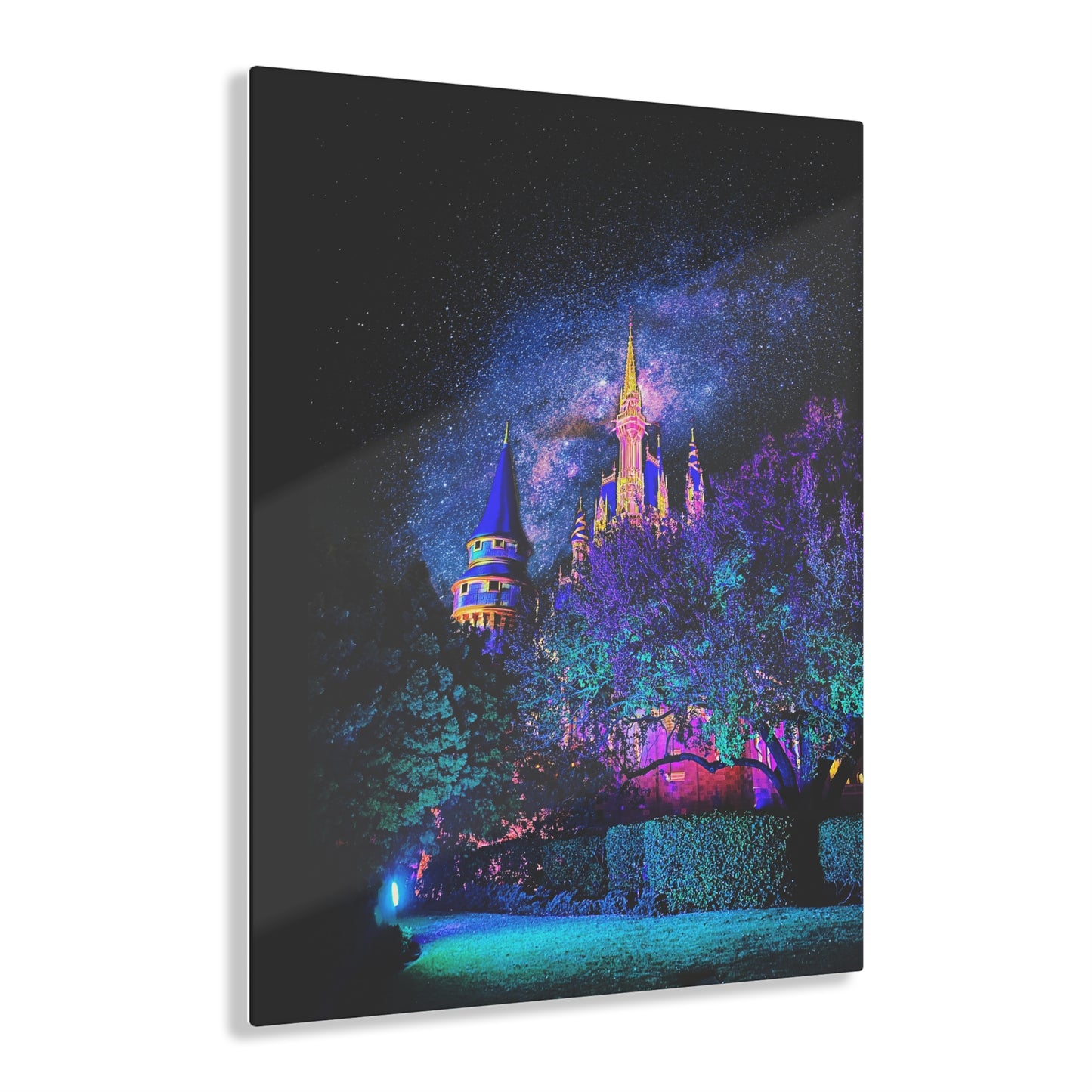 Chasing Oz Art Cinderella Castle Nights - Acrylic Prints