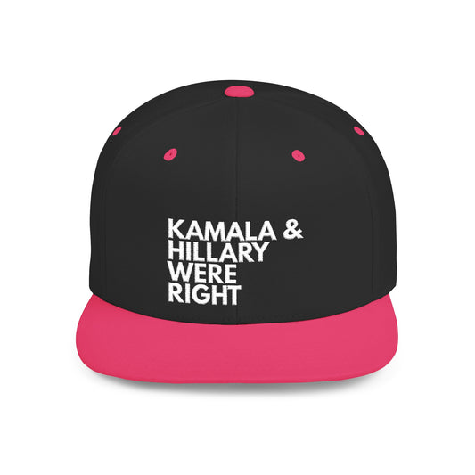 Believe Women - Flat Bill Snapback Hat