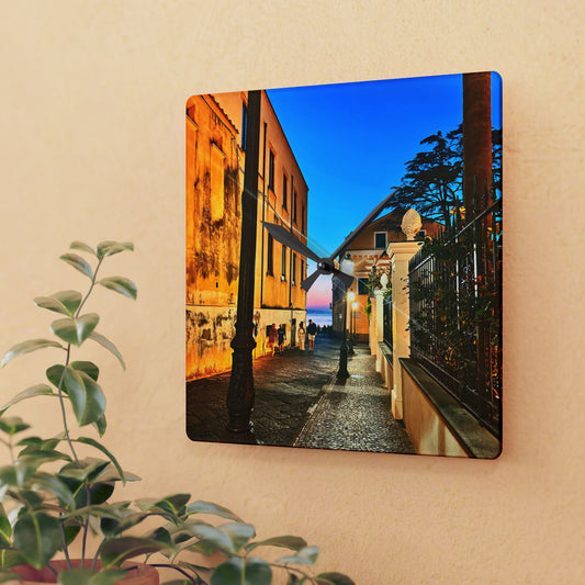 Sorrento Nights - Acrylic Wall Clock