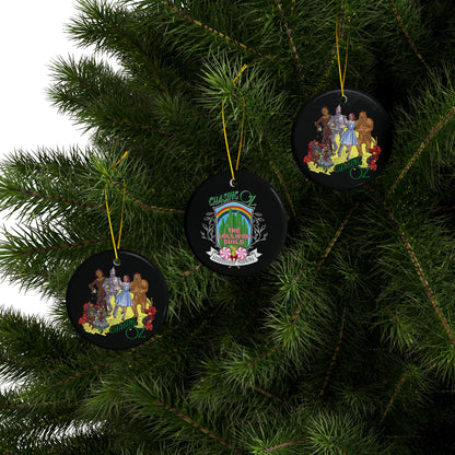 Chasing Oz - Double-sided Ceramic Ornaments