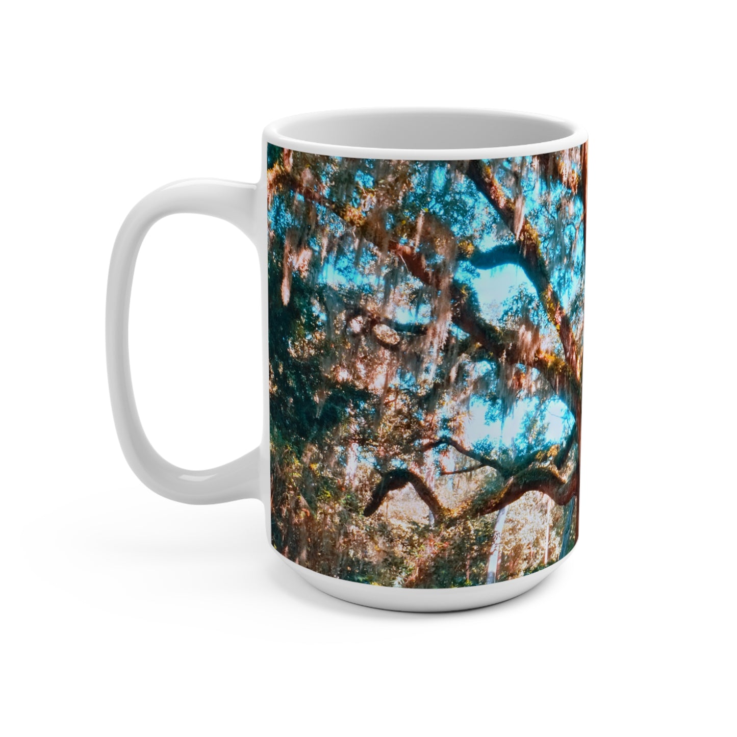 Chasing Oz Art Washington Oaks Garden State Park Live Oak - Mug 15oz