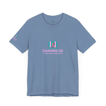 Travel with Chasing Oz - Unisex Jersey Tee