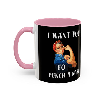 I Want You to Punch a Nazi – Mug