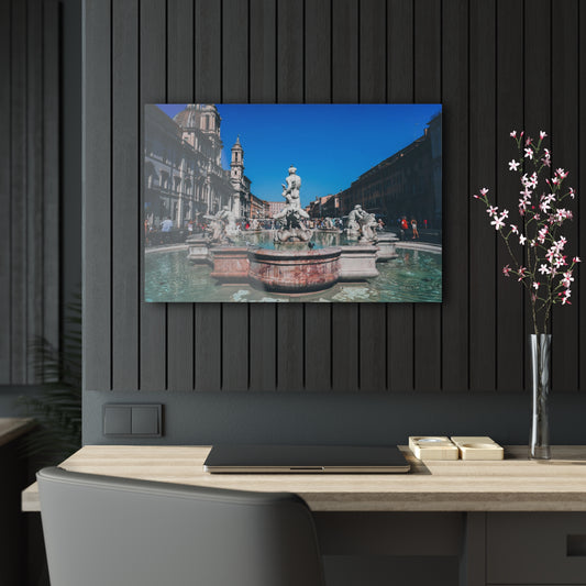 Chasing Oz Art Navona Square Fountain Acrylic Prints