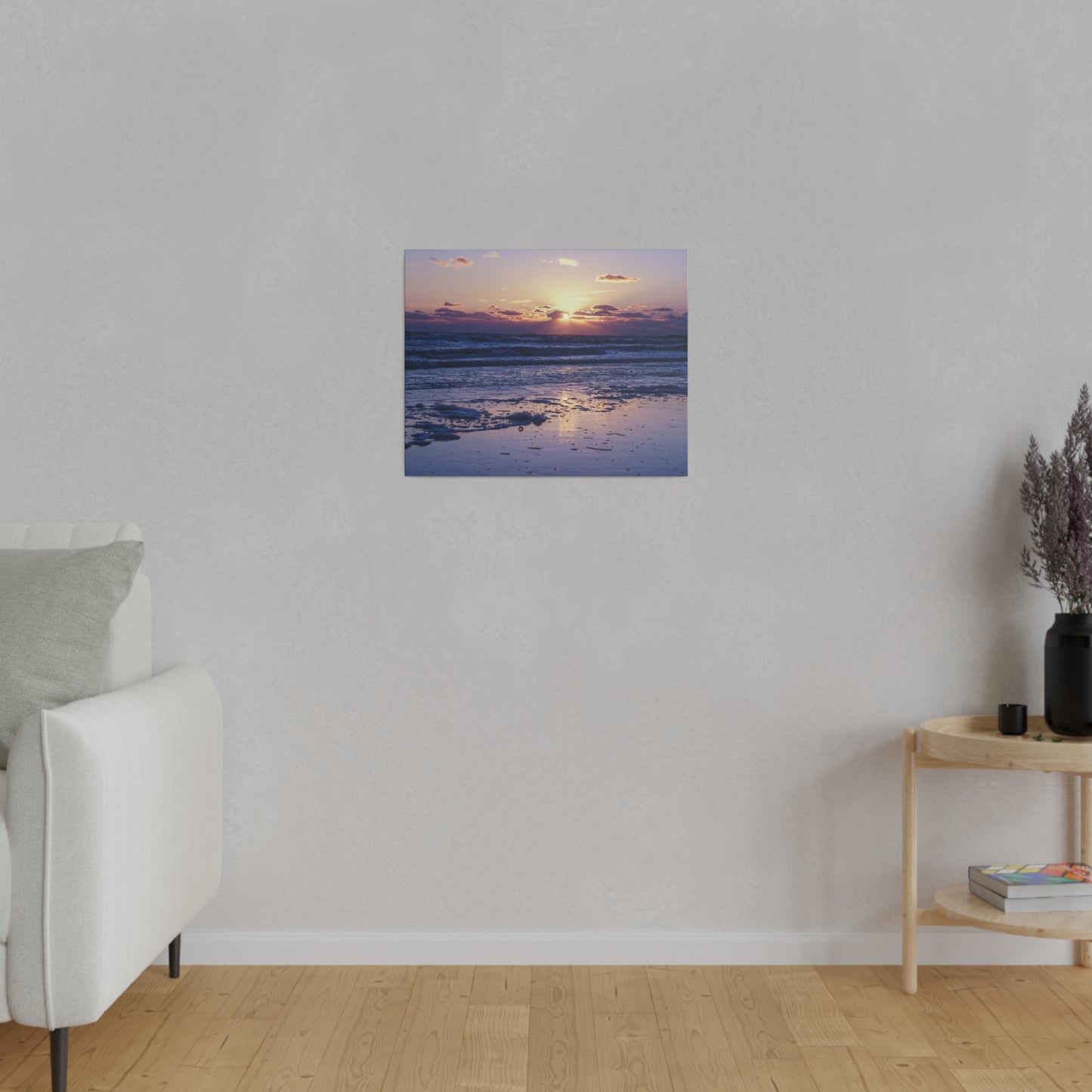 Chasing Oz Art Atlantic Sunrise Matte Canvas Stretched - 0.75"