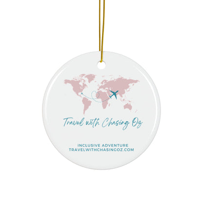 The Summer House Scotland by Chasing Oz - Double-sided Ceramic Ornaments