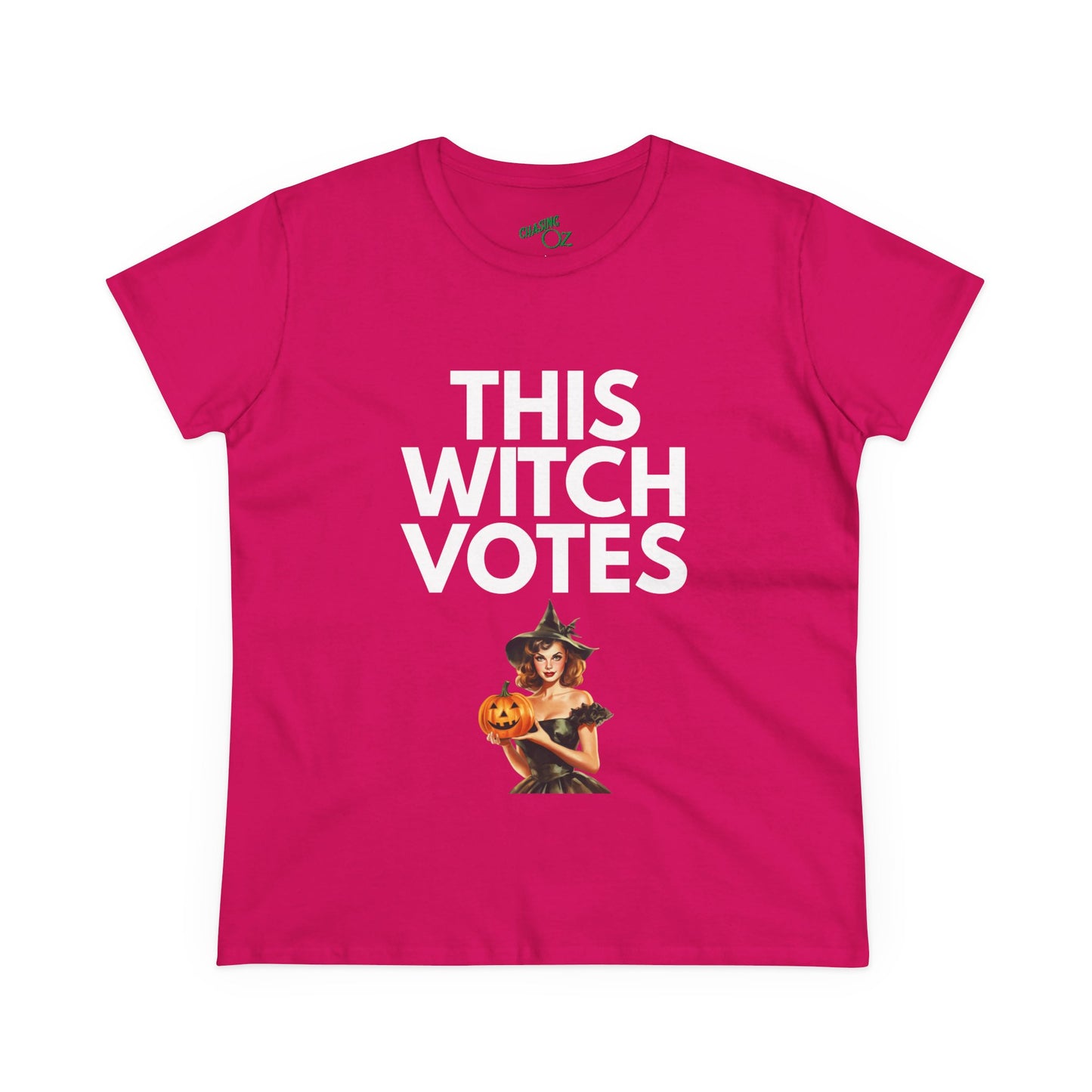 This Witch Votes - Womens Fitted Tee