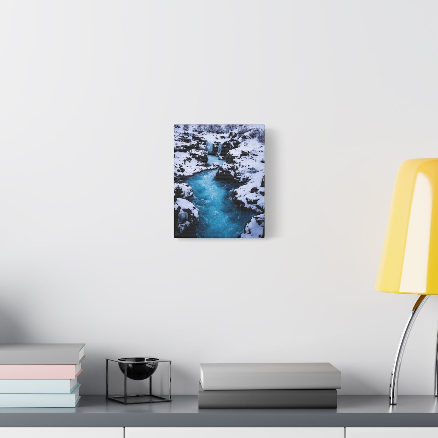 Iceland Waterfall by Chasing Oz - Canvas Art Print