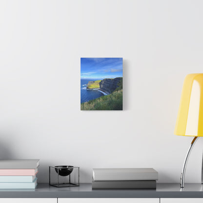 Cliffs of Moher Coastal Scene - Matte Stretched Canvas Print (1.25")
