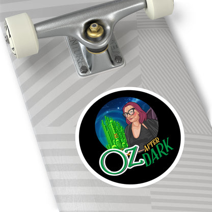 Oz After Dark Round Stickers - Indoor/Outdoor