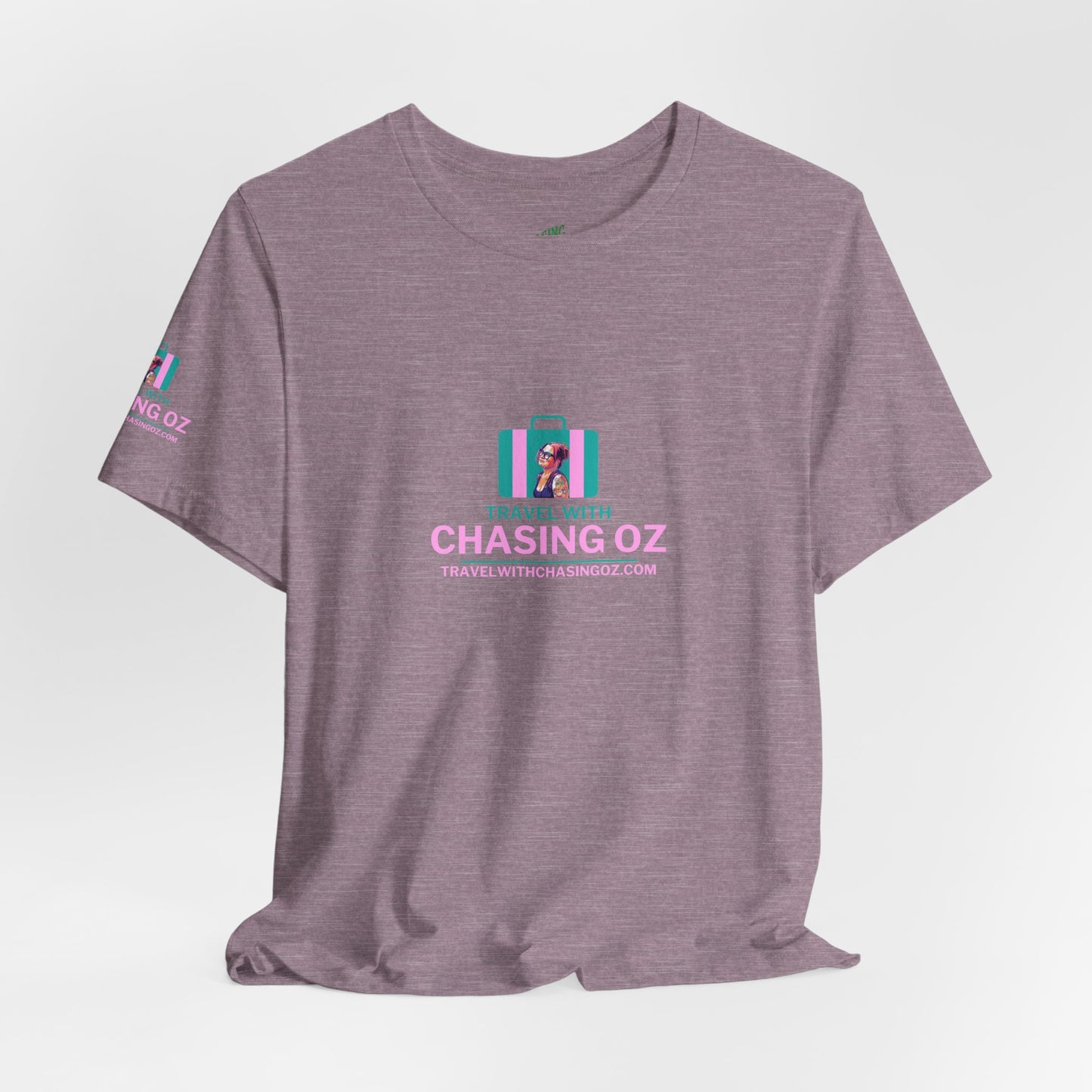 Travel with Chasing Oz - Unisex Jersey Tee