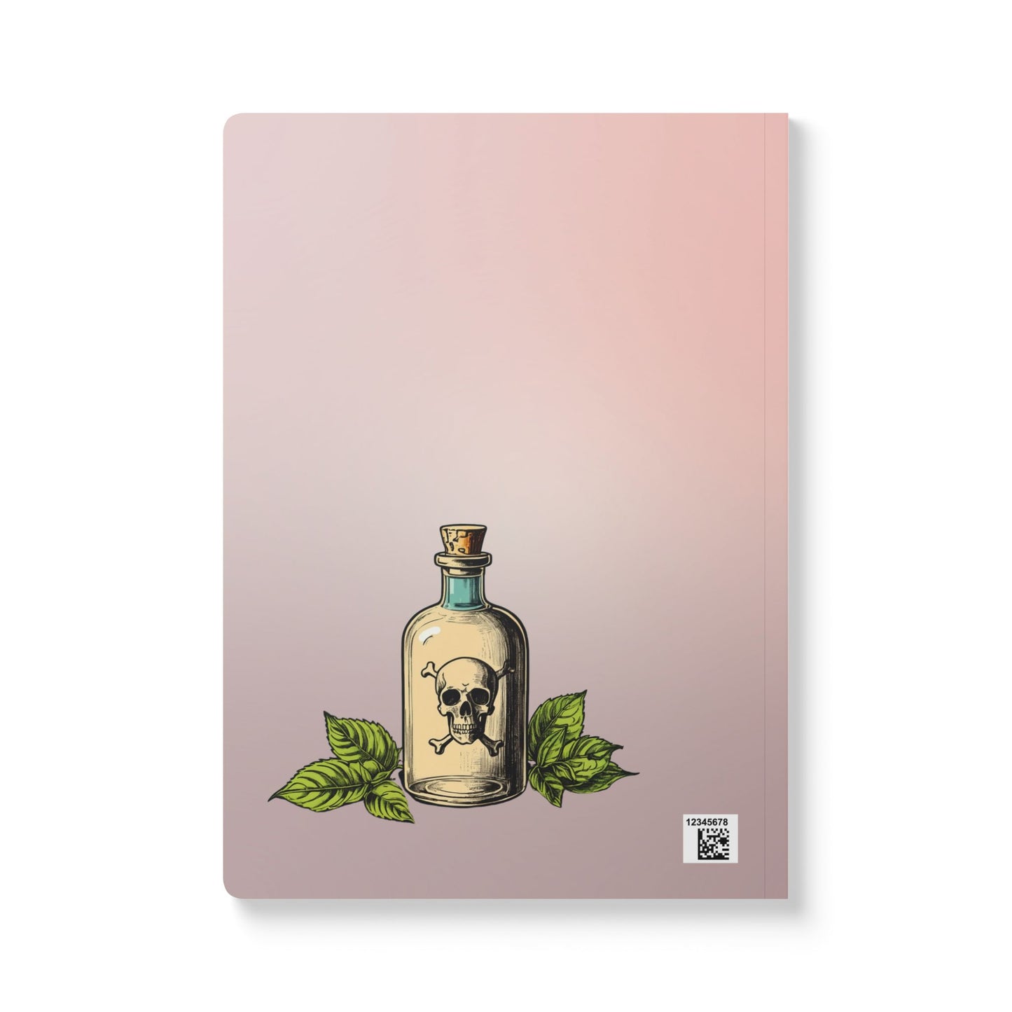 Floral Skull - Softcover Journal