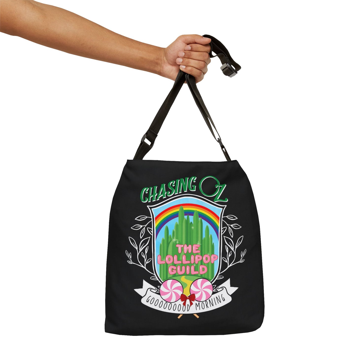 Black Lollipop Guild -Adjustable Tote