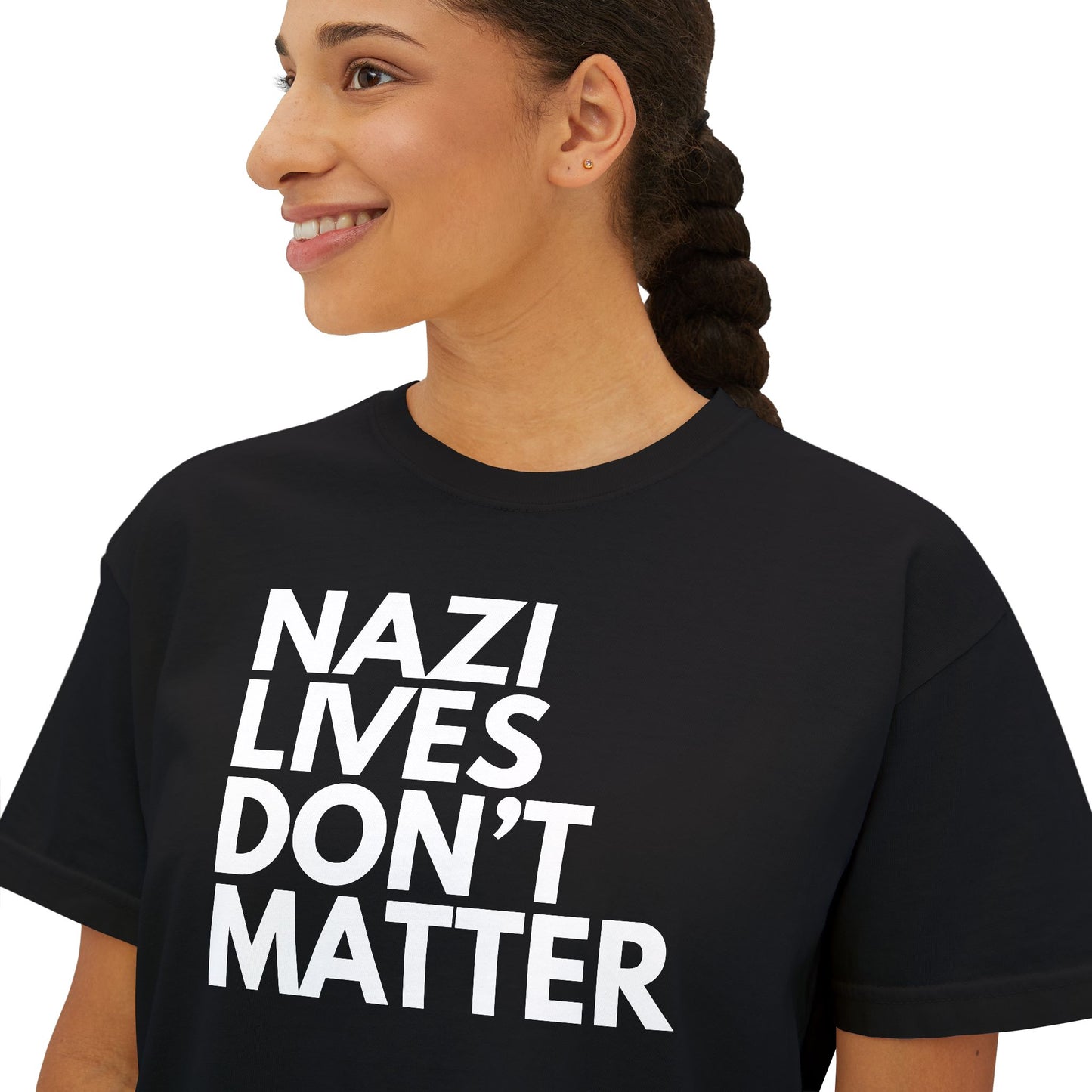 Nazi Lives Don't Matter - Women's Boxy Tee