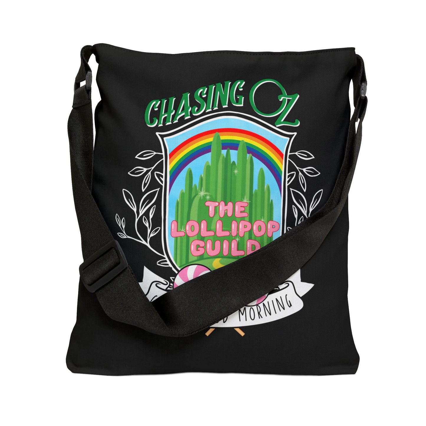 Black Lollipop Guild -Adjustable Tote