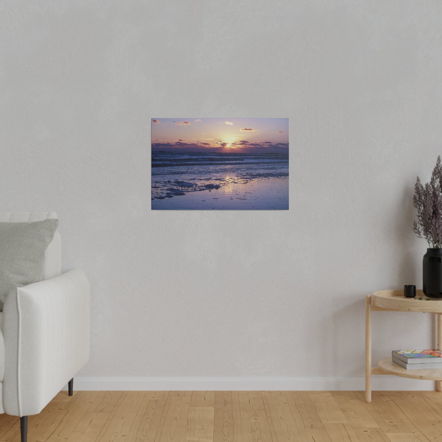 Chasing Oz Art Atlantic Sunrise Matte Canvas Stretched - 0.75"