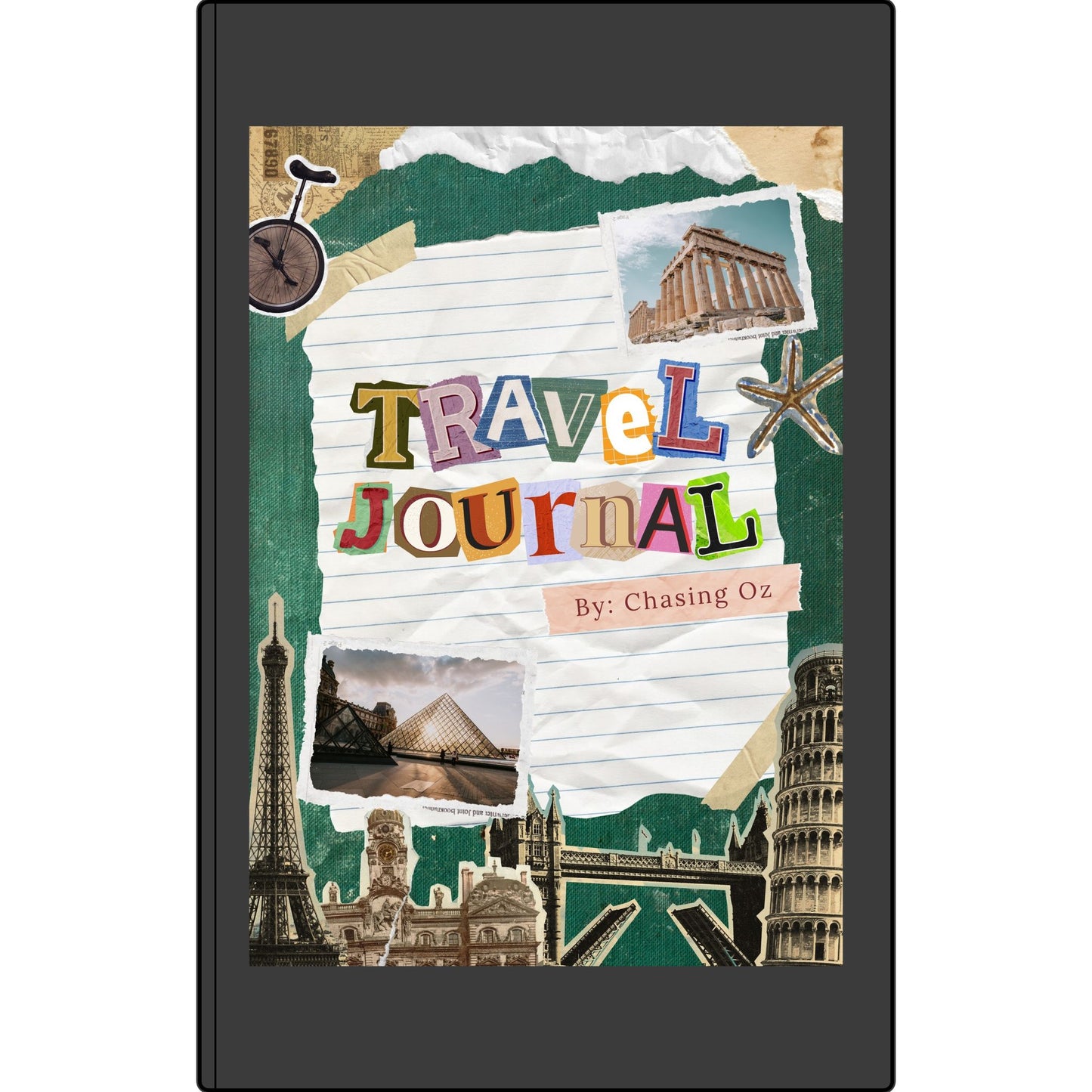 Vegan Leather Chasing Oz Travel Journal