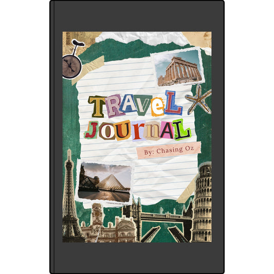 Vegan Leather Chasing Oz Travel Journal
