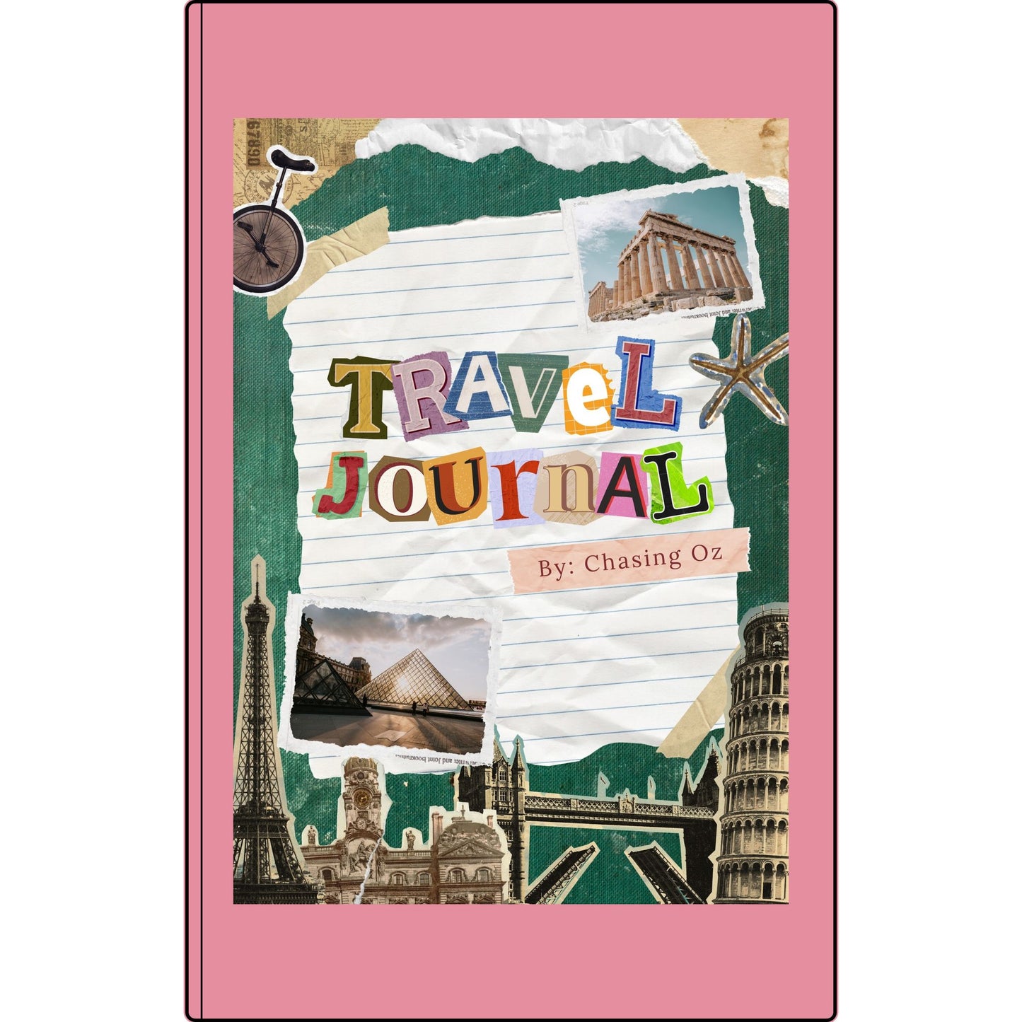 Vegan Leather Chasing Oz Travel Journal