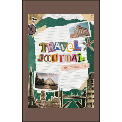 Vegan Leather Chasing Oz Travel Journal