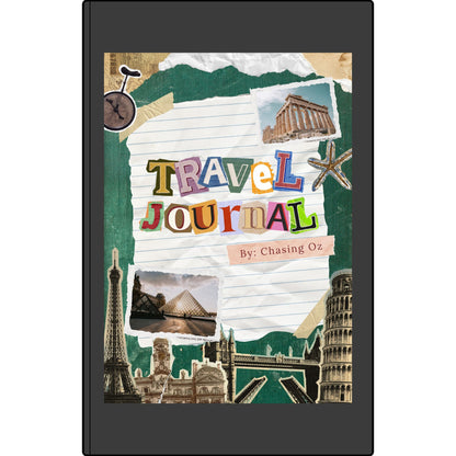 Vegan Leather Chasing Oz Travel Journal
