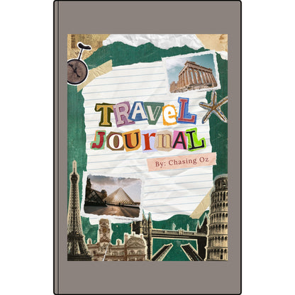 Vegan Leather Chasing Oz Travel Journal