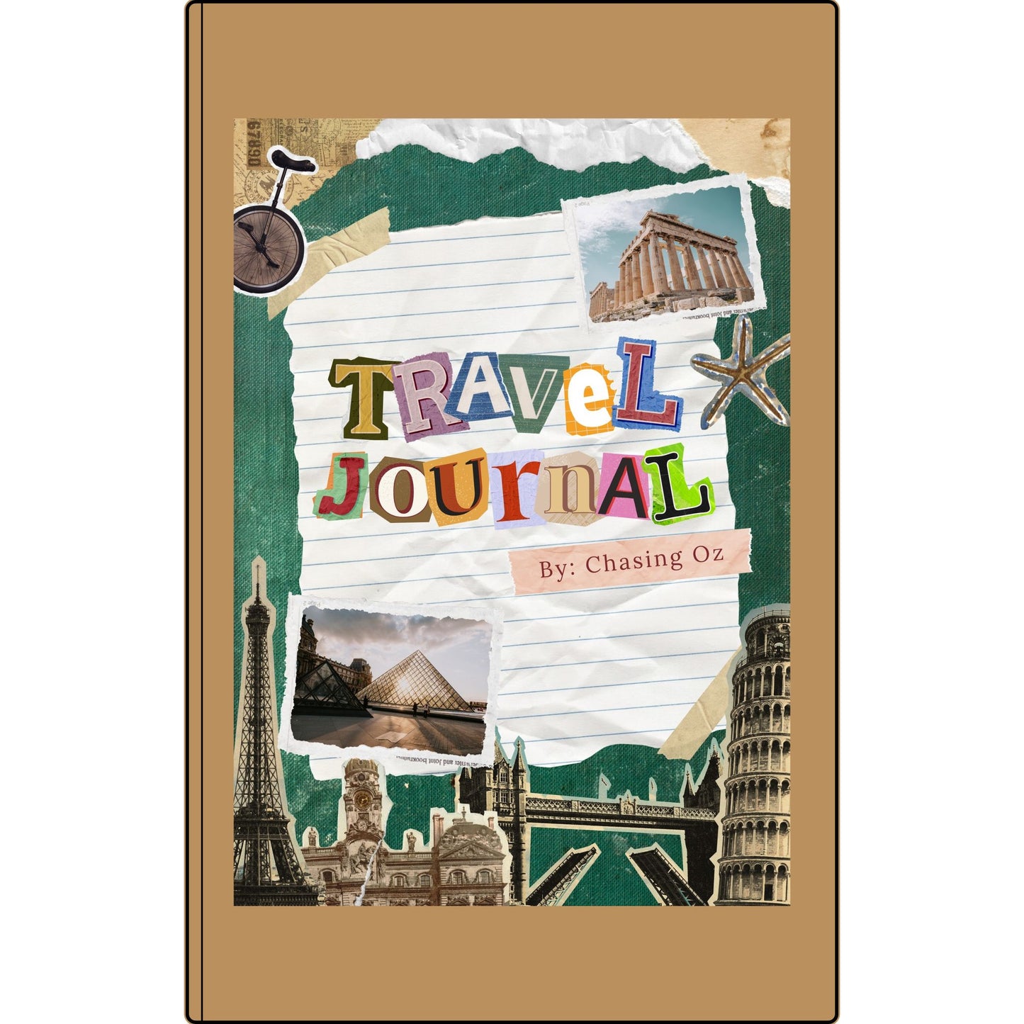 Vegan Leather Chasing Oz Travel Journal