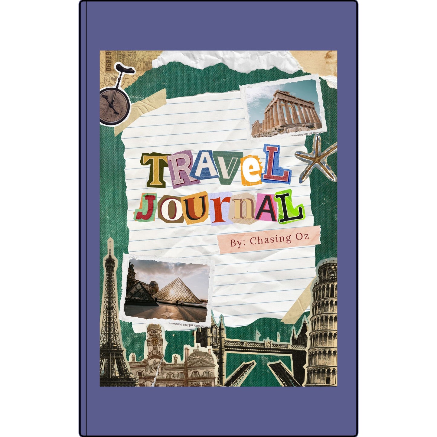 Vegan Leather Chasing Oz Travel Journal