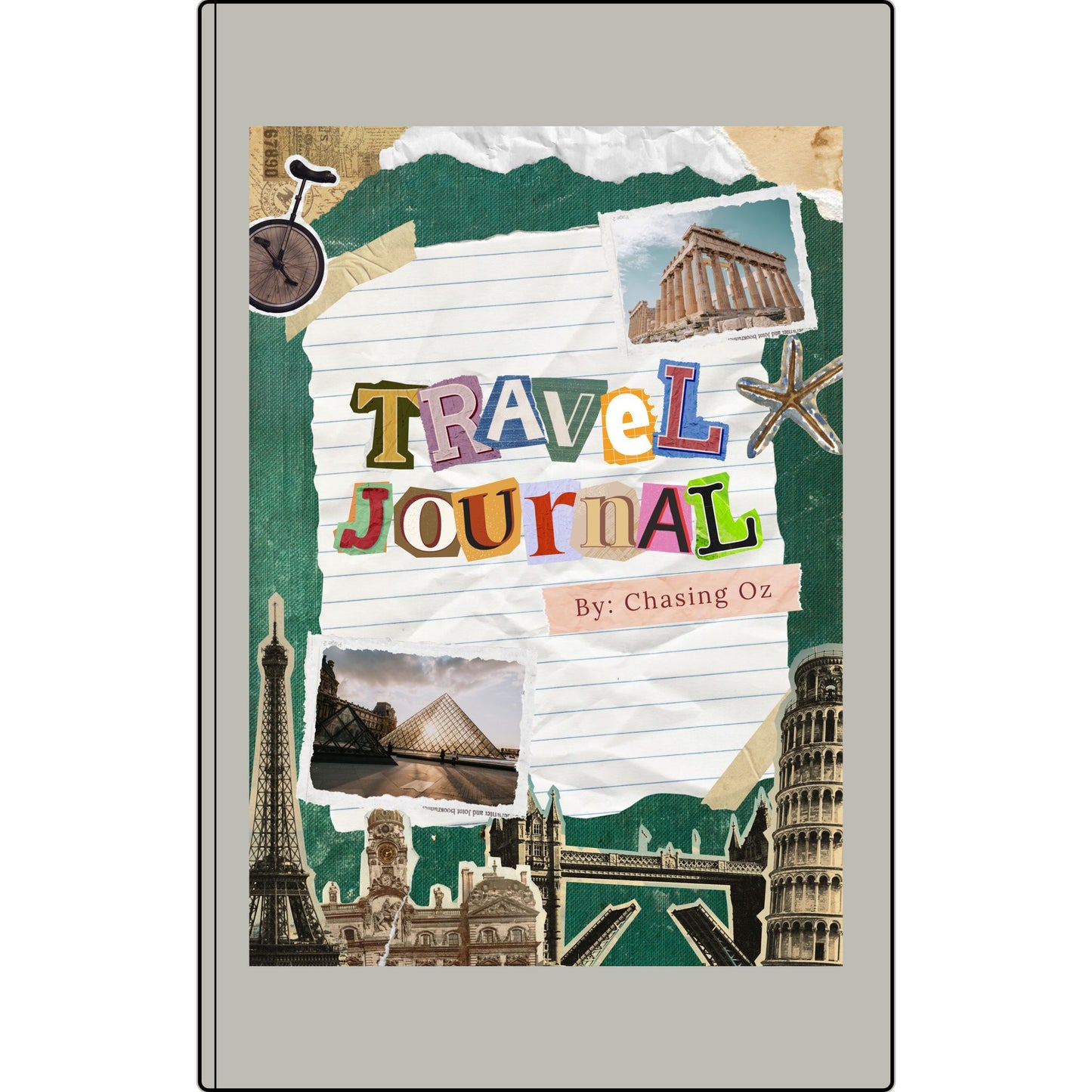 Vegan Leather Chasing Oz Travel Journal