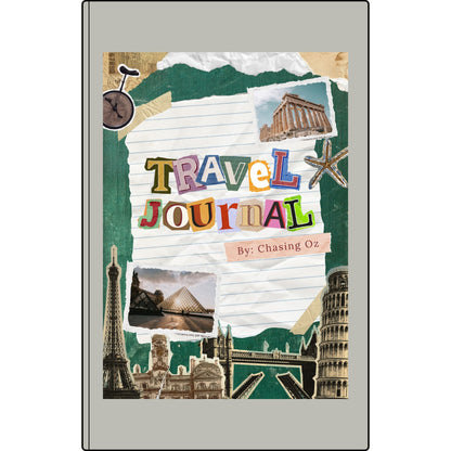 Vegan Leather Chasing Oz Travel Journal