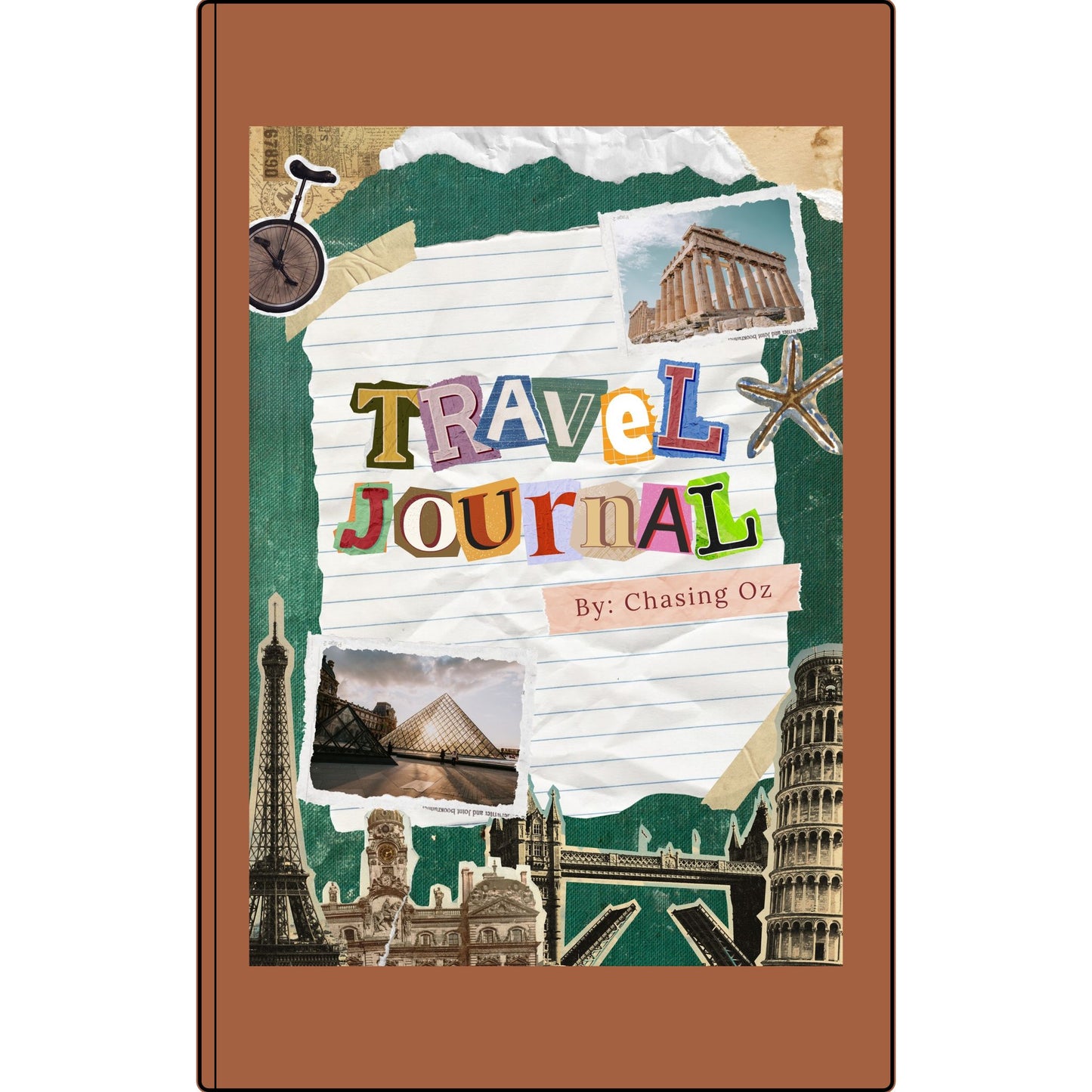 Vegan Leather Chasing Oz Travel Journal