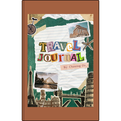 Vegan Leather Chasing Oz Travel Journal